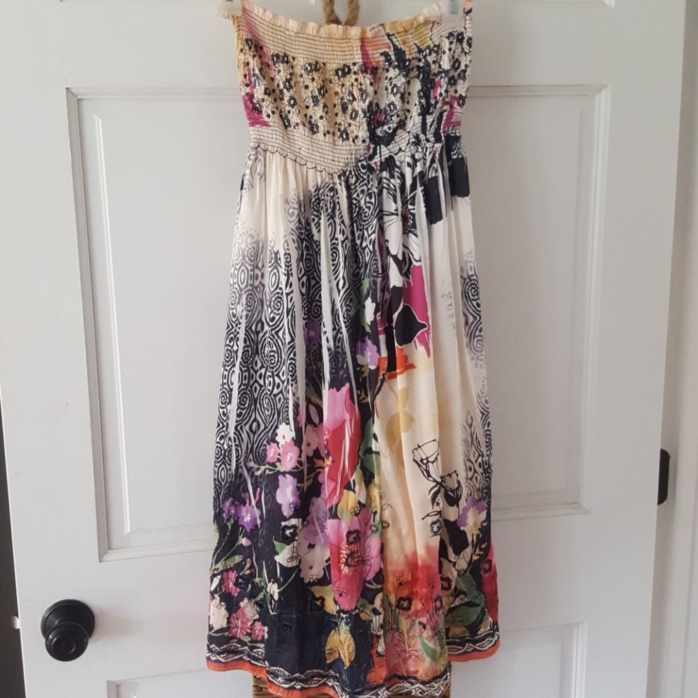 Could be used as a skirt or a strapless dress